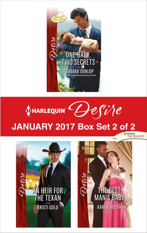 Cover of the book Harlequin Desire January 2017 - Box Set 2 of 2 by Barbara Dunlop, Kristi Gold, Karen Booth, Harlequin