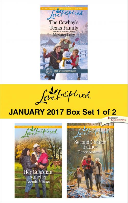 Cover of the book Harlequin Love Inspired January 2017-Box Set 1 of 2 by Margaret Daley, Brenda Minton, Renee Andrews, Harlequin
