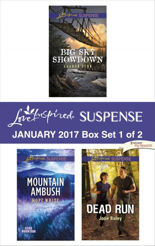 Cover of the book Harlequin Love Inspired Suspense January 2017 - Box Set 1 of 2 by Sharon Dunn, Hope White, Jodie Bailey, Harlequin