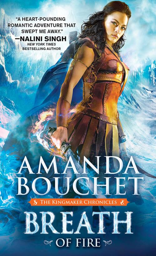 Cover of the book Breath of Fire by Amanda Bouchet, Sourcebooks