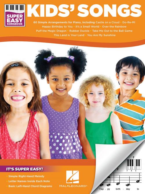 Cover of the book Kids' Songs - Super Easy Songbook by Hal Leonard Corp., Hal Leonard