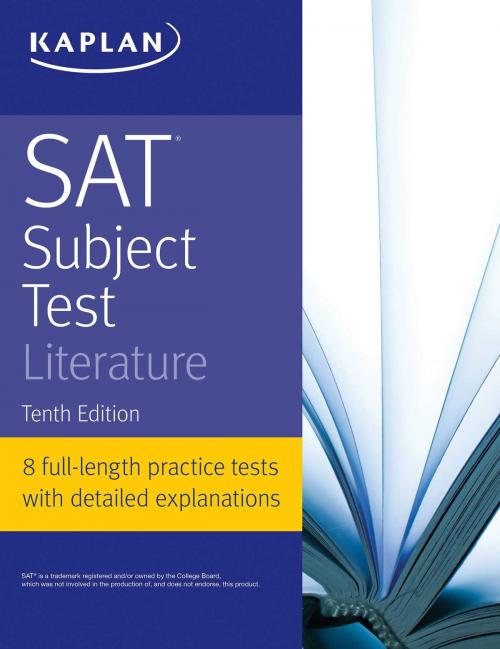 Cover of the book SAT Subject Test Literature by Kaplan Test Prep, Kaplan Publishing