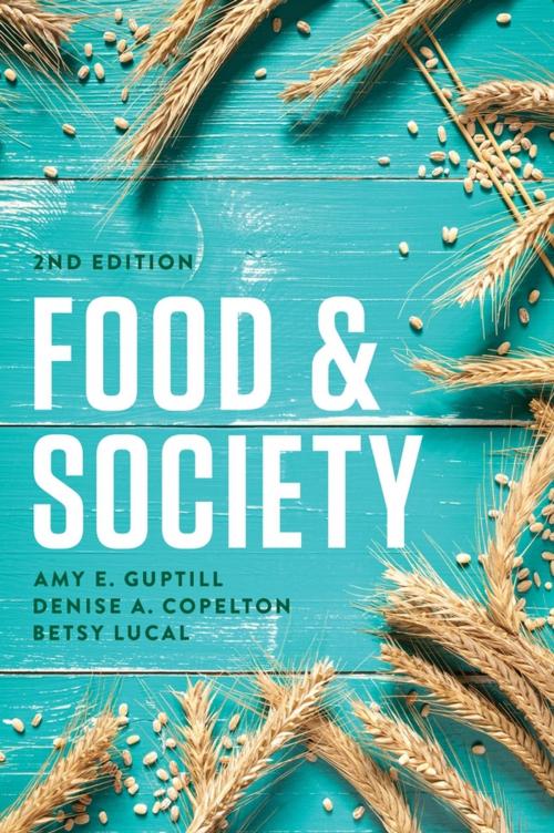 Cover of the book Food and Society by Amy E. Guptill, Denise A. Copelton, Betsy Lucal, Wiley