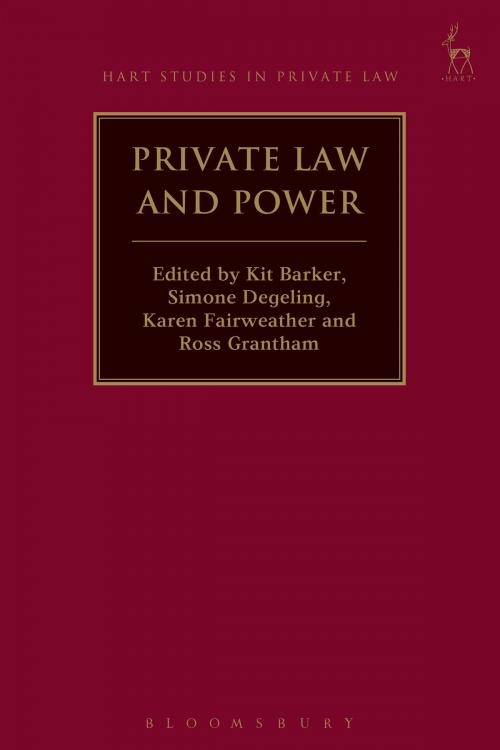 Cover of the book Private Law and Power by , Bloomsbury Publishing