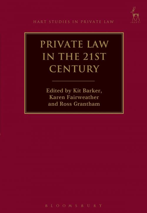 Cover of the book Private Law in the 21st Century by , Bloomsbury Publishing