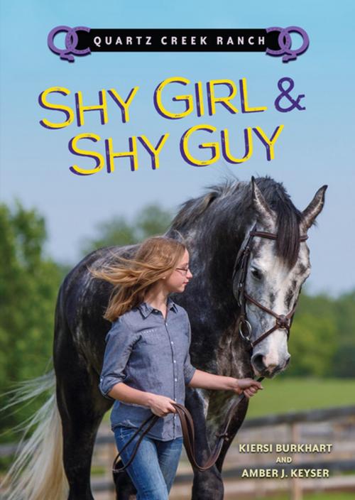 Cover of the book Shy Girl & Shy Guy by Kiersi Burkhart, Amber J. Keyser, Lerner Publishing Group