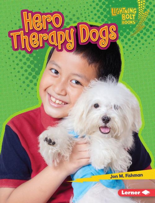Cover of the book Hero Therapy Dogs by Jon M. Fishman, Lerner Publishing Group