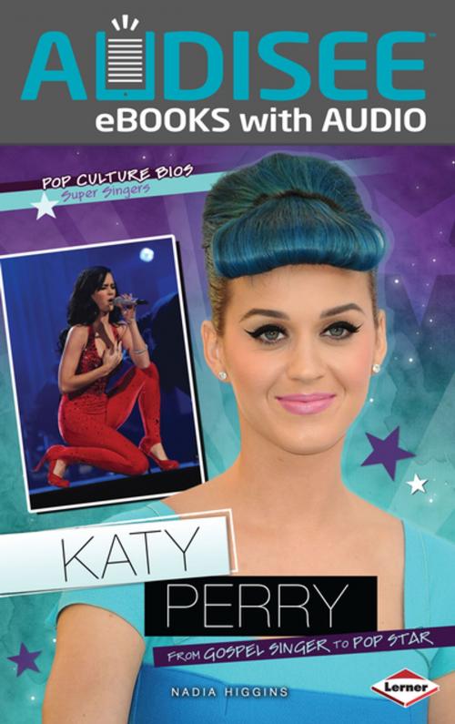Cover of the book Katy Perry by Nadia Higgins, Lerner Publishing Group