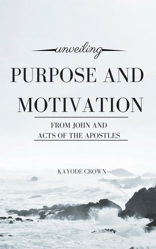 Cover of the book Unveiling Purpose and Motivation From John and Acts of the Apostles by Kayode Crown, Kayode Crown
