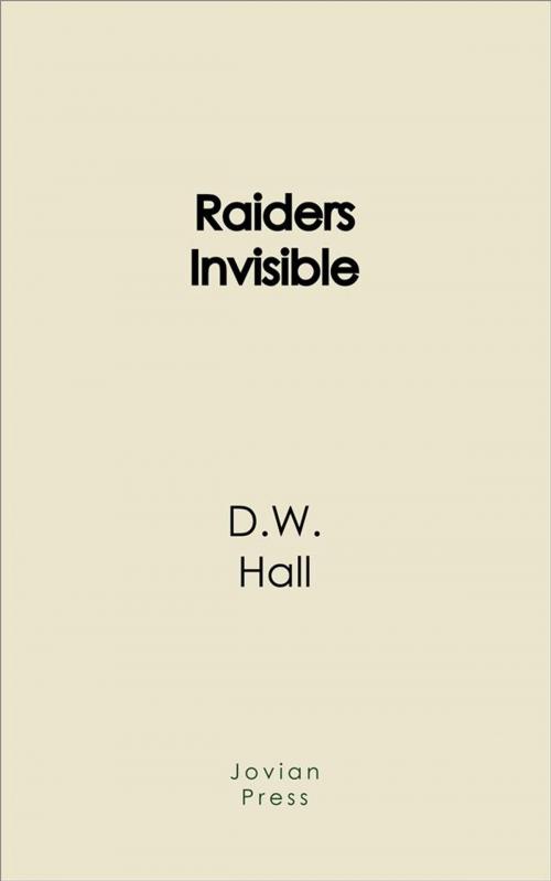 Cover of the book Raiders Invisible by D.W. Hall, Jovian Press