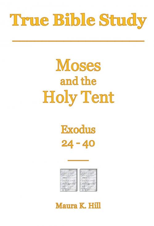 Cover of the book True Bible Study: Moses and the Holy Tent Exodus 24-40 by Maura K. Hill, Maura K. Hill