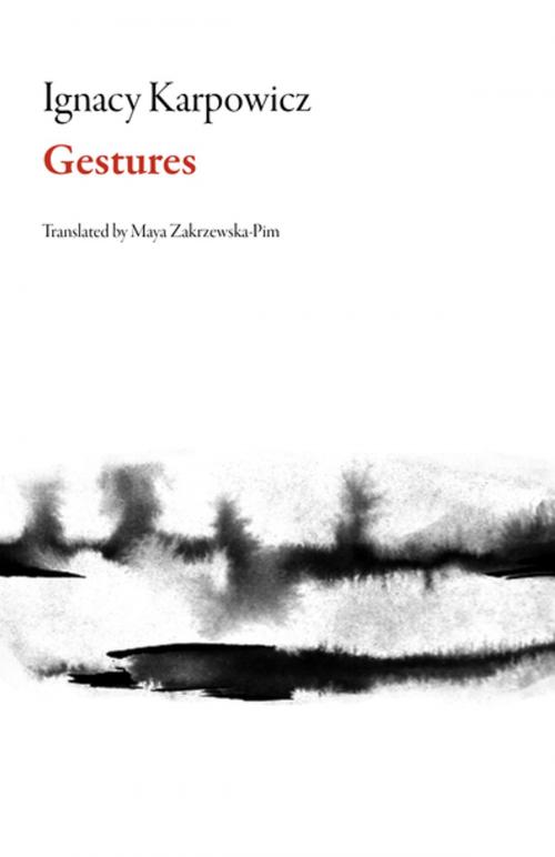 Cover of the book Gestures by Igncacy Karpowicz, Dalkey Archive Press