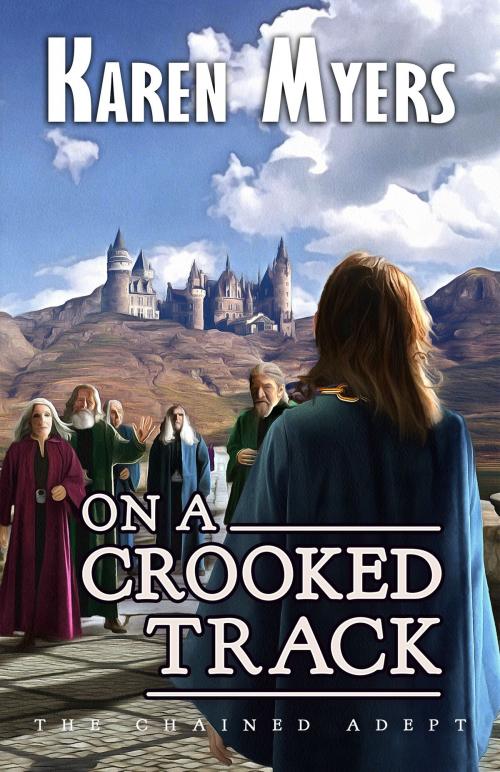 Cover of the book On a Crooked Track by Karen Myers, Perkunas Press