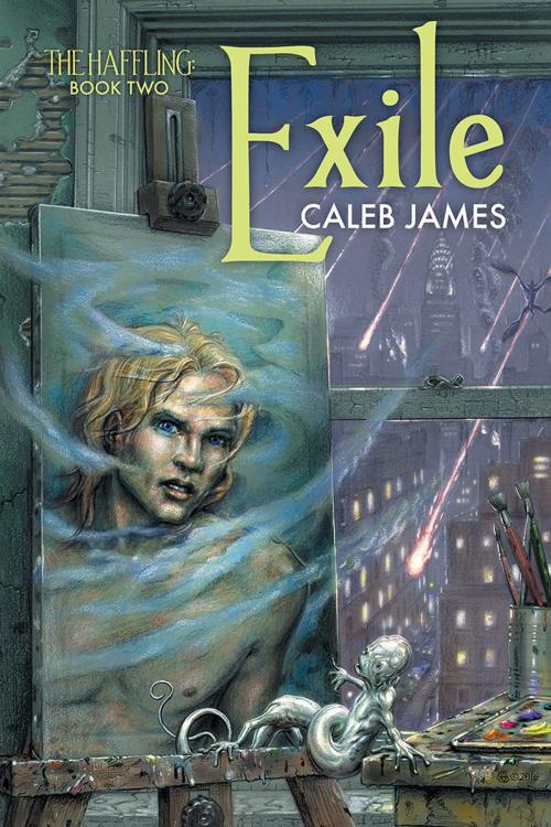 Cover of the book Exile by Caleb James, Dreamspinner Press