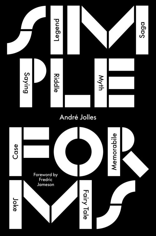 Cover of the book Simple Forms by André Jolles, Verso Books