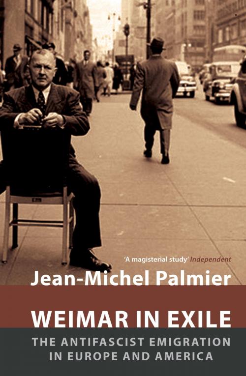 Cover of the book Weimar in Exile by Jean-Michel Palmier, Verso Books