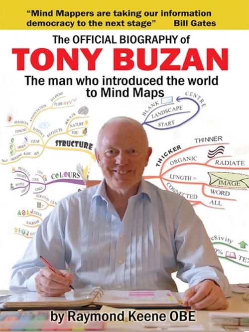 Cover of the book The Official Biography of Tony Buzan by Raymond Keene OBE, Filament Publishing