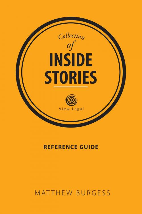 Cover of the book Collection of Inside Stories by Matthew Burgess, Matthew Burgess