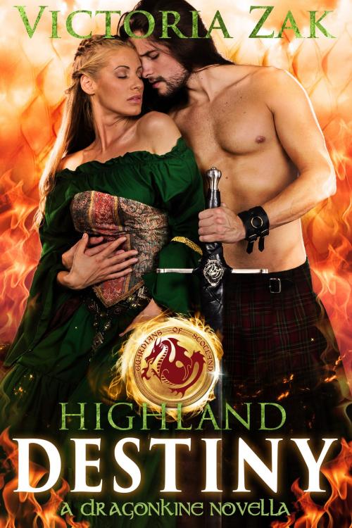 Cover of the book Highland Destiny by Victoria Zak, Victoria Zak Romance
