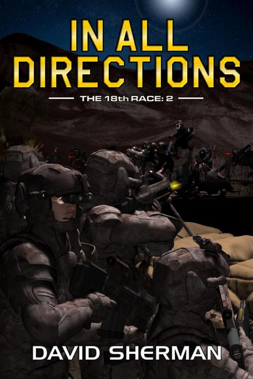 Cover of the book In All Directions by David Sherman, eSpec Books