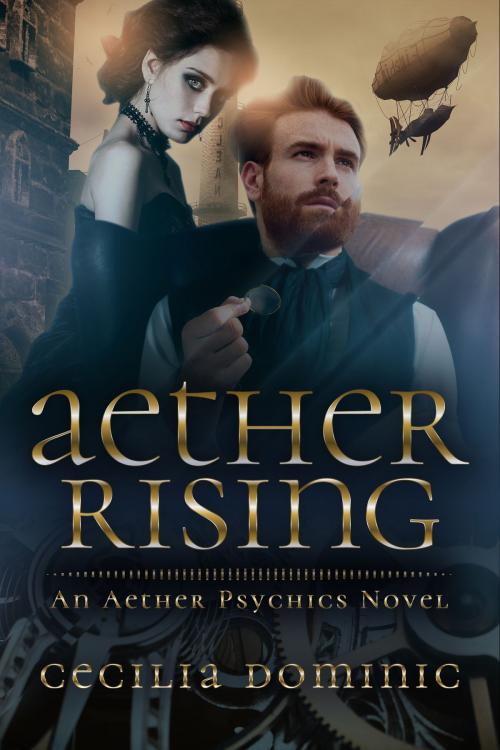 Cover of the book Aether Rising by Cecilia Dominic, AIBHS