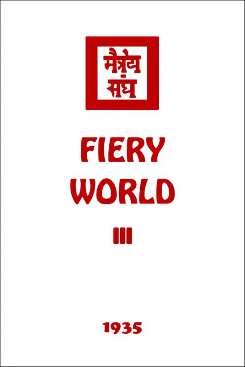Cover of the book Fiery World III by Agni Yoga Society, Agni Yoga Society