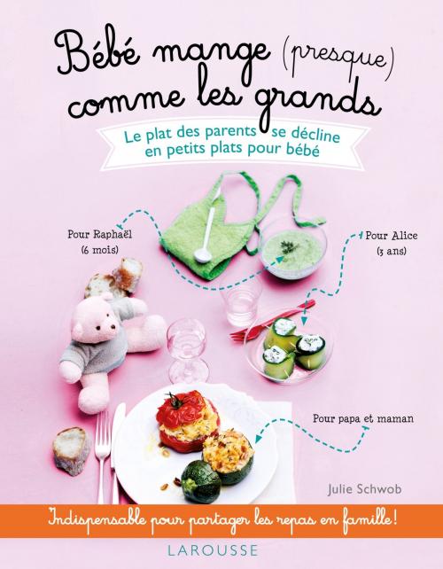 Cover of the book Bébé mange presque comme les grands by Julie Schwob, Larousse