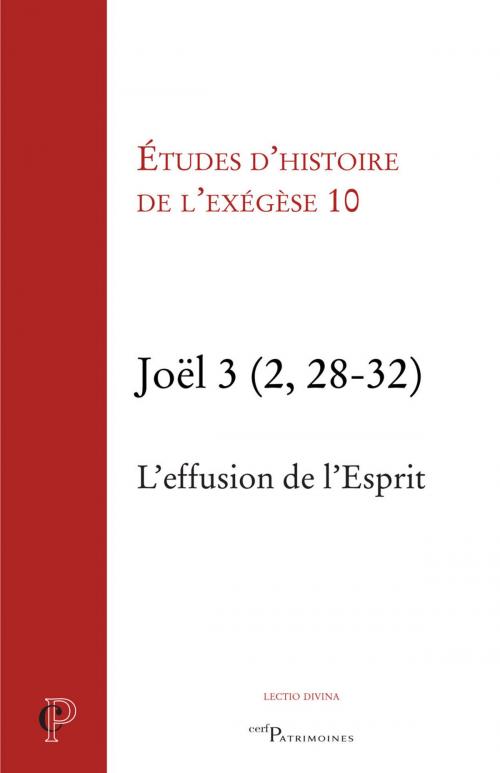 Cover of the book Joël 3 (2, 28-32) by Gilbert Dahan, Matthieu Arnold, Editions du Cerf