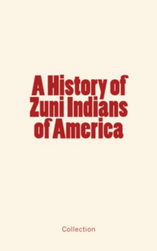 Cover of the book A History of Zuni Indians of America by Frank H, John G, Francis Klett, Andrew A, Editions Le Mono