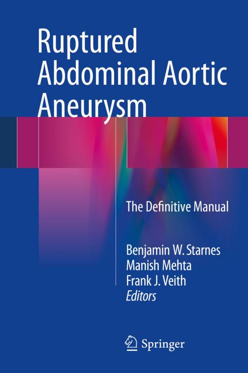 Cover of the book Ruptured Abdominal Aortic Aneurysm by , Springer International Publishing