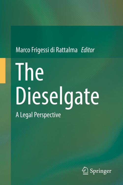 Cover of the book The Dieselgate by , Springer International Publishing