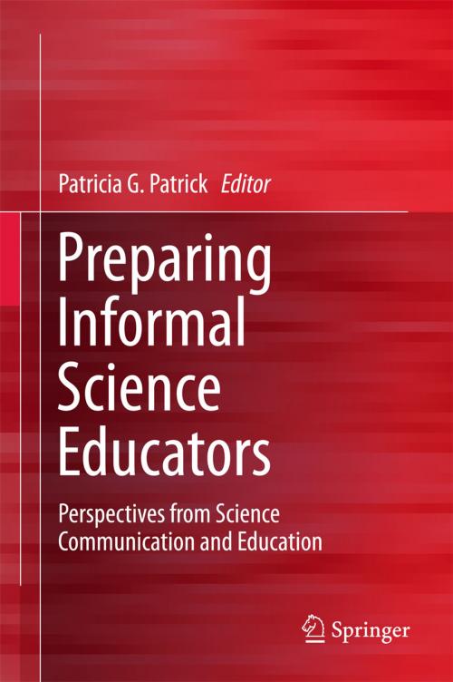Cover of the book Preparing Informal Science Educators by , Springer International Publishing