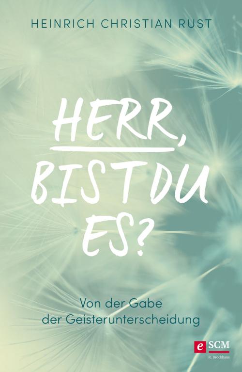 Cover of the book Herr, bist du es? by Heinrich Christian Rust, SCM R.Brockhaus