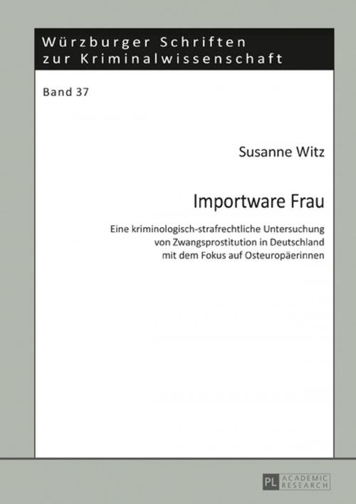 Cover of the book Importware Frau by Susanne Witz, Peter Lang