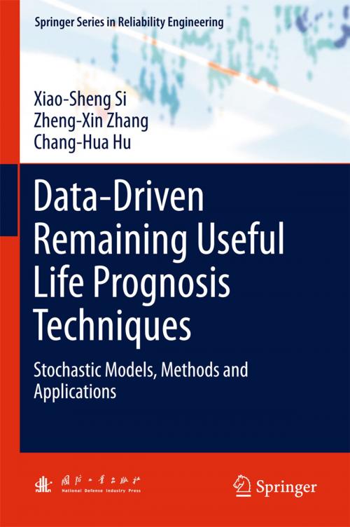 Cover of the book Data-Driven Remaining Useful Life Prognosis Techniques by Xiao-Sheng Si, Zheng-Xin Zhang, Chang-Hua Hu, Springer Berlin Heidelberg