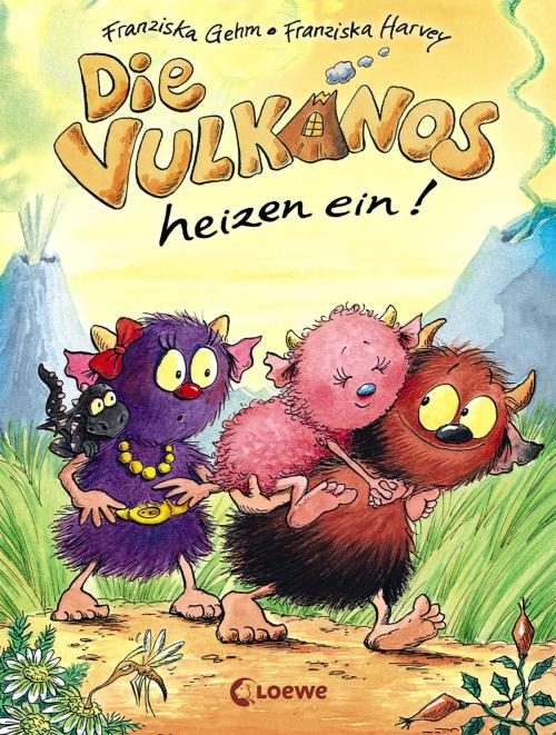 Cover of the book Die Vulkanos heizen ein! by Franziska Gehm, Loewe Verlag