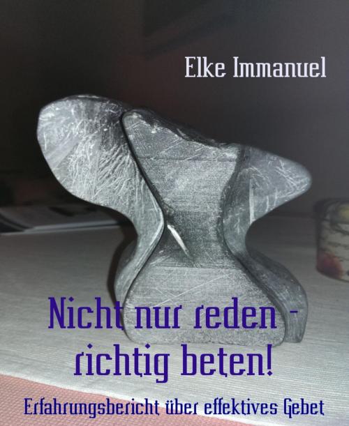 Cover of the book Nicht nur reden - richtig beten! by Elke Immanuel, BookRix