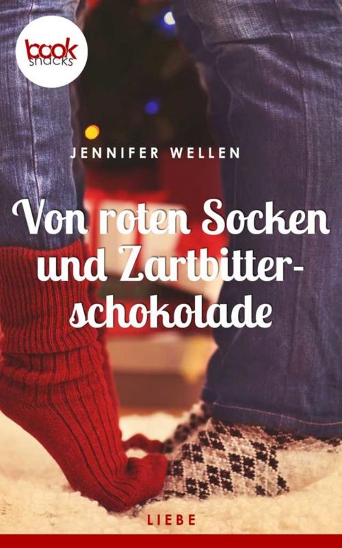 Cover of the book Von roten Socken und Zartbitterschokolade by Jennifer Wellen, booksnacks