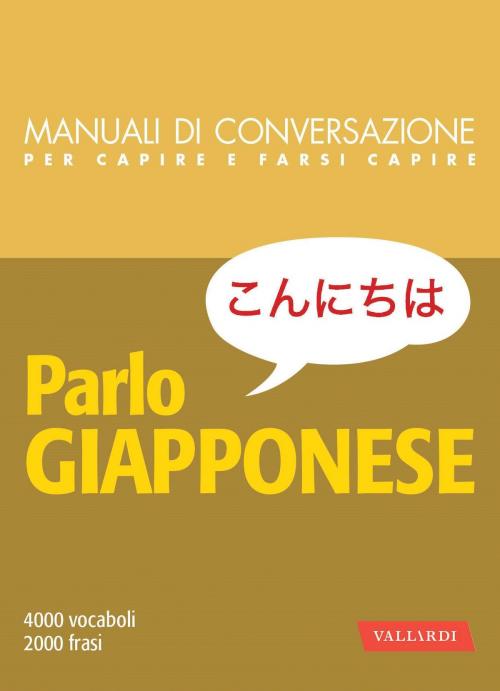Cover of the book Parlo giapponese by Roberta Giulianella Vergagni, VALLARDI