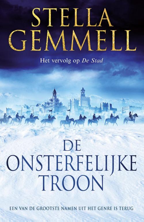 Cover of the book De Onsterfelijke Troon by Stella Gemmell, Luitingh-Sijthoff B.V., Uitgeverij