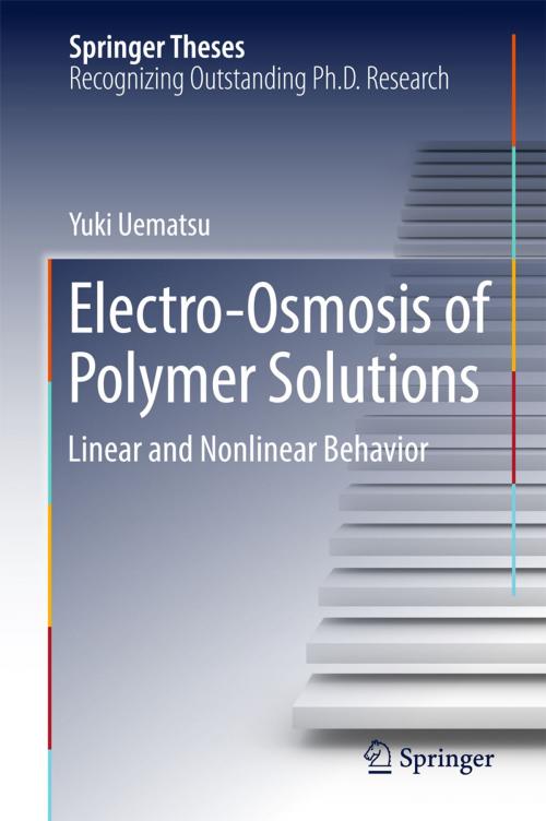 Cover of the book Electro-Osmosis of Polymer Solutions by Yuki Uematsu, Springer Singapore