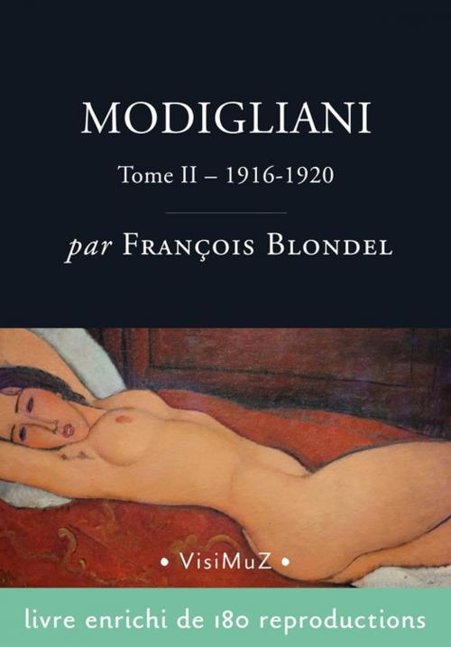 Cover of the book Modigliani by François Blondel, VisiMuZ Editions