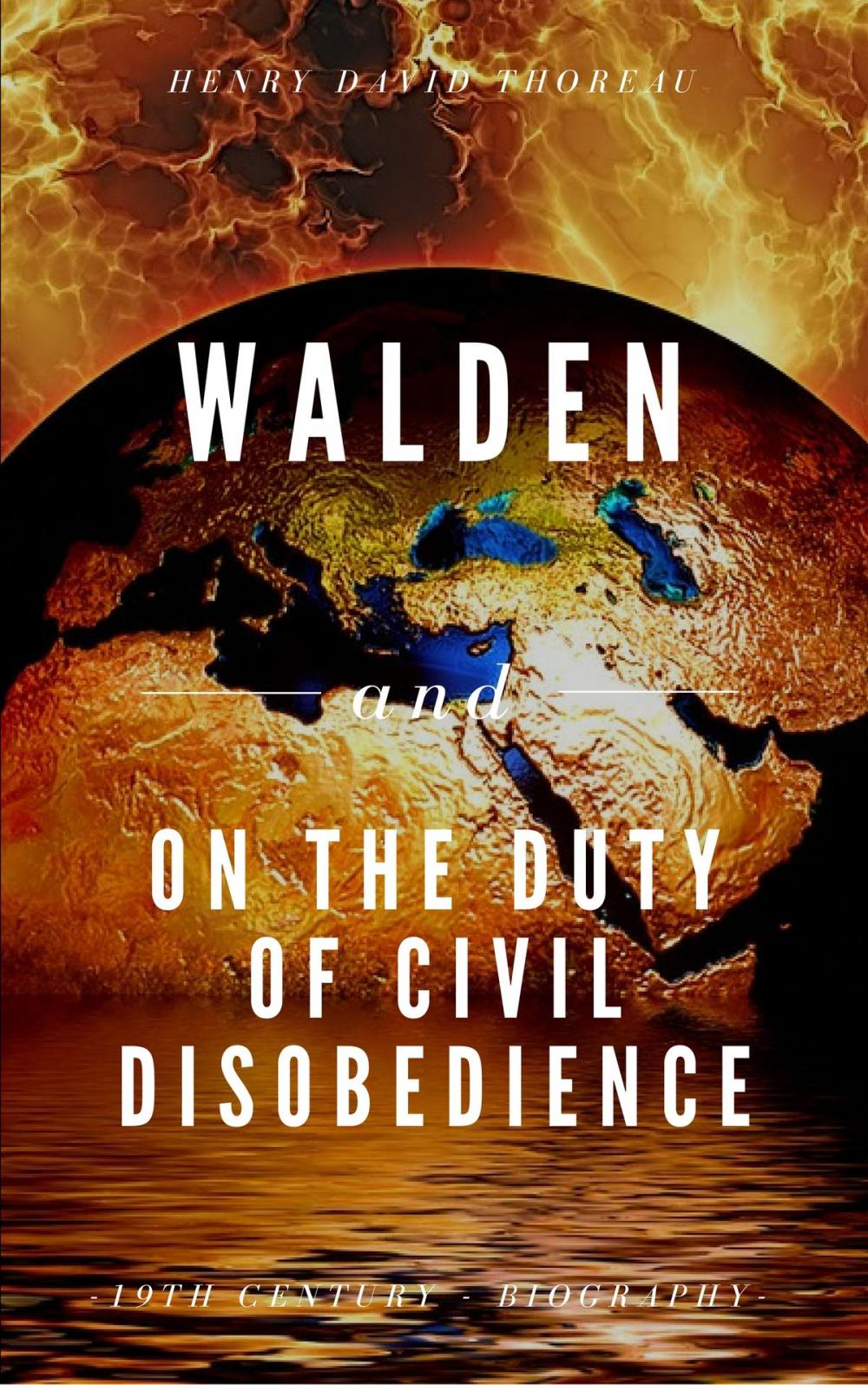 Big bigCover of "Walden" and "On The Duty Of Civil Disobedience"