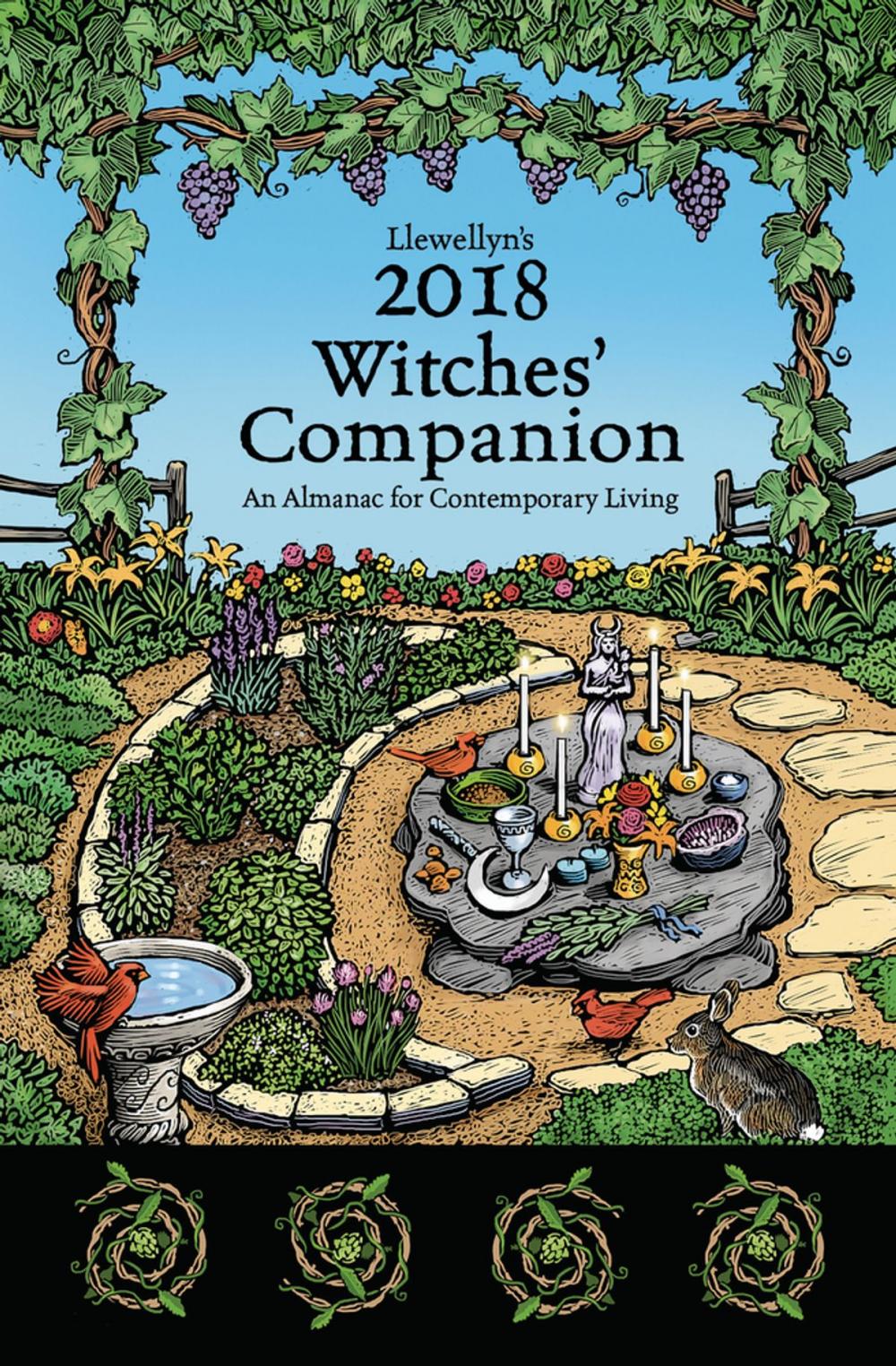 Big bigCover of Llewellyn's 2018 Witches' Companion