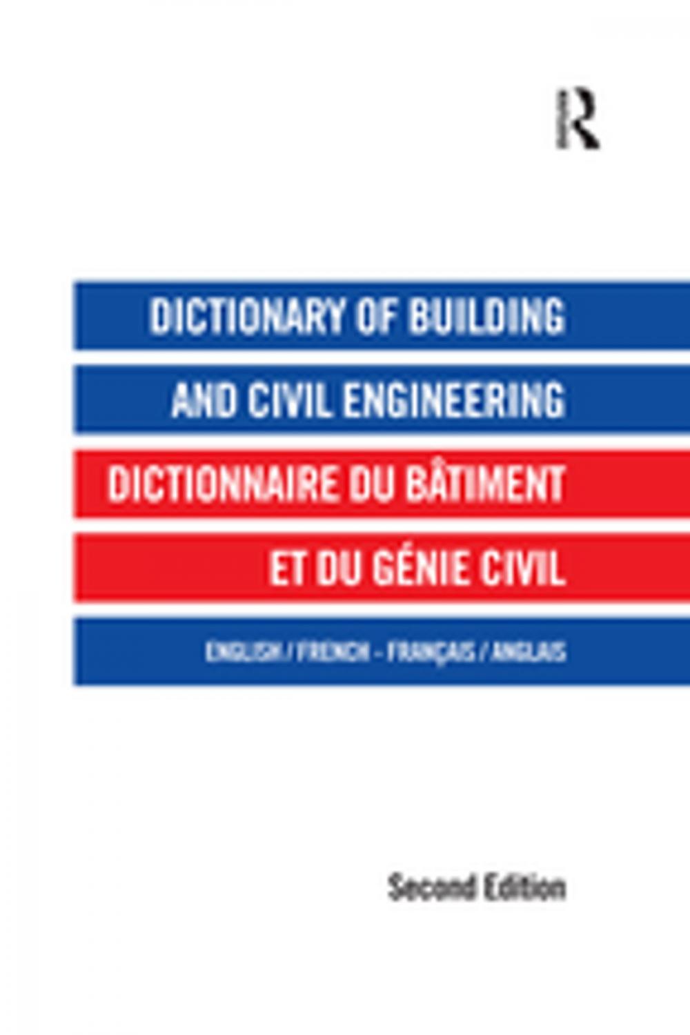 Big bigCover of Dictionary of Building and Civil Engineering