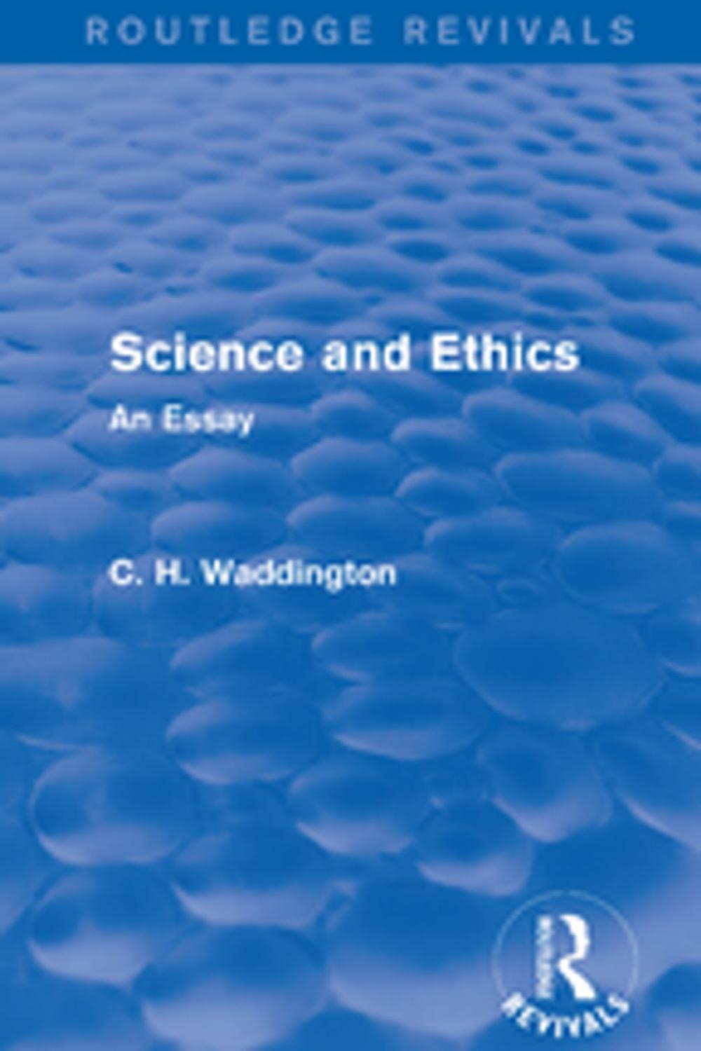 Big bigCover of Science and Ethics