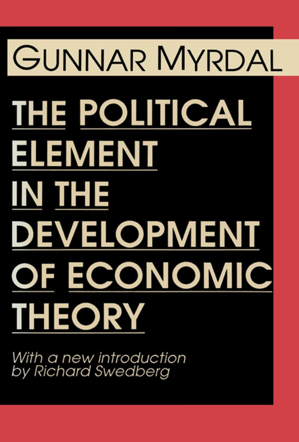 Big bigCover of The Political Element in the Development of Economic Theory