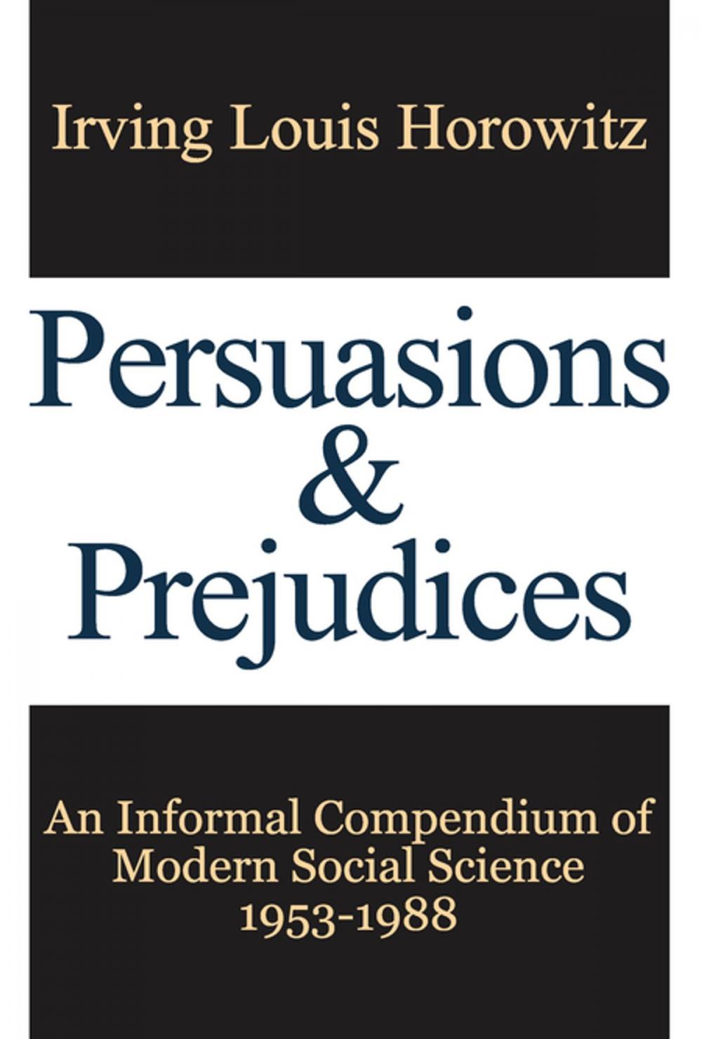 Big bigCover of Persuasions and Prejudices