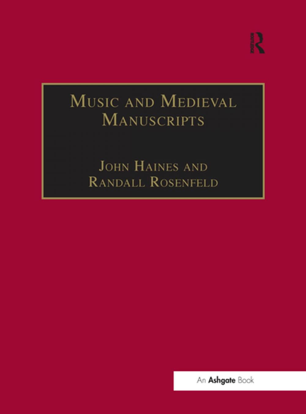 Big bigCover of Music and Medieval Manuscripts