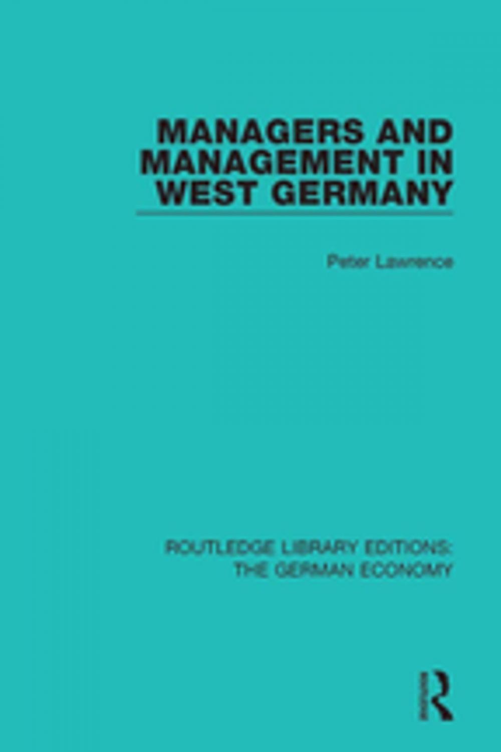 Big bigCover of Managers and Management in West Germany